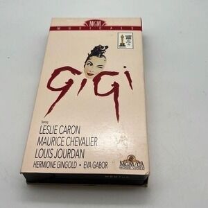 Gigi‎ ( 1958 )VHS Video Tape - MGM Musicals - Leslie Caron